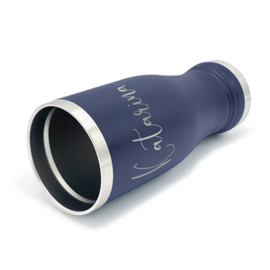 Personalized Engraved 20 oz Pilsner - Navy Blue