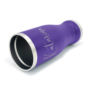 Personalized Engraved 20 oz Pilsner - Purple