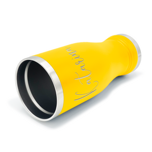 Personalized Engraved 20 oz Pilsner - Yellow