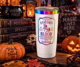 Unicorn Blood 20oz Halloween Tumbler | New for 2026