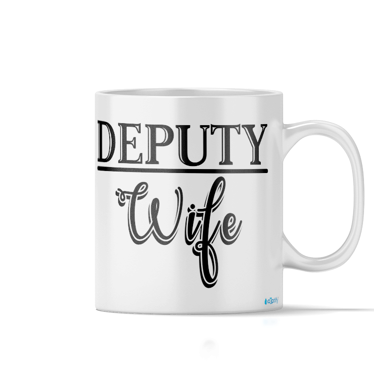 Deputy Wife 11oz Ceramic Coffee Mug