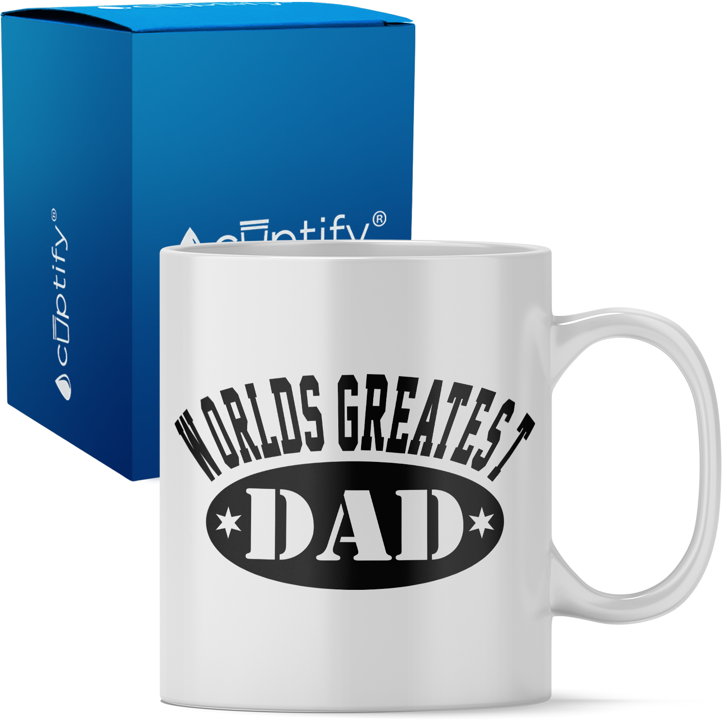 World's Greatest Dad 11oz Ceramic Coffee Mug