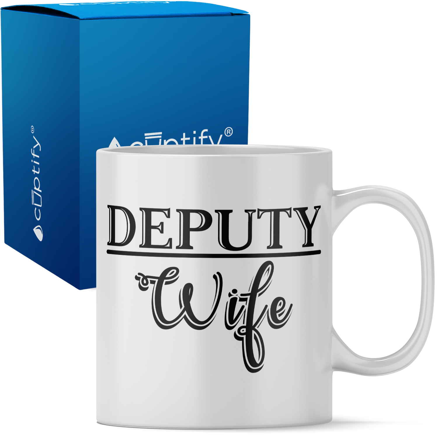 Deputy Wife 11oz Ceramic Coffee Mug