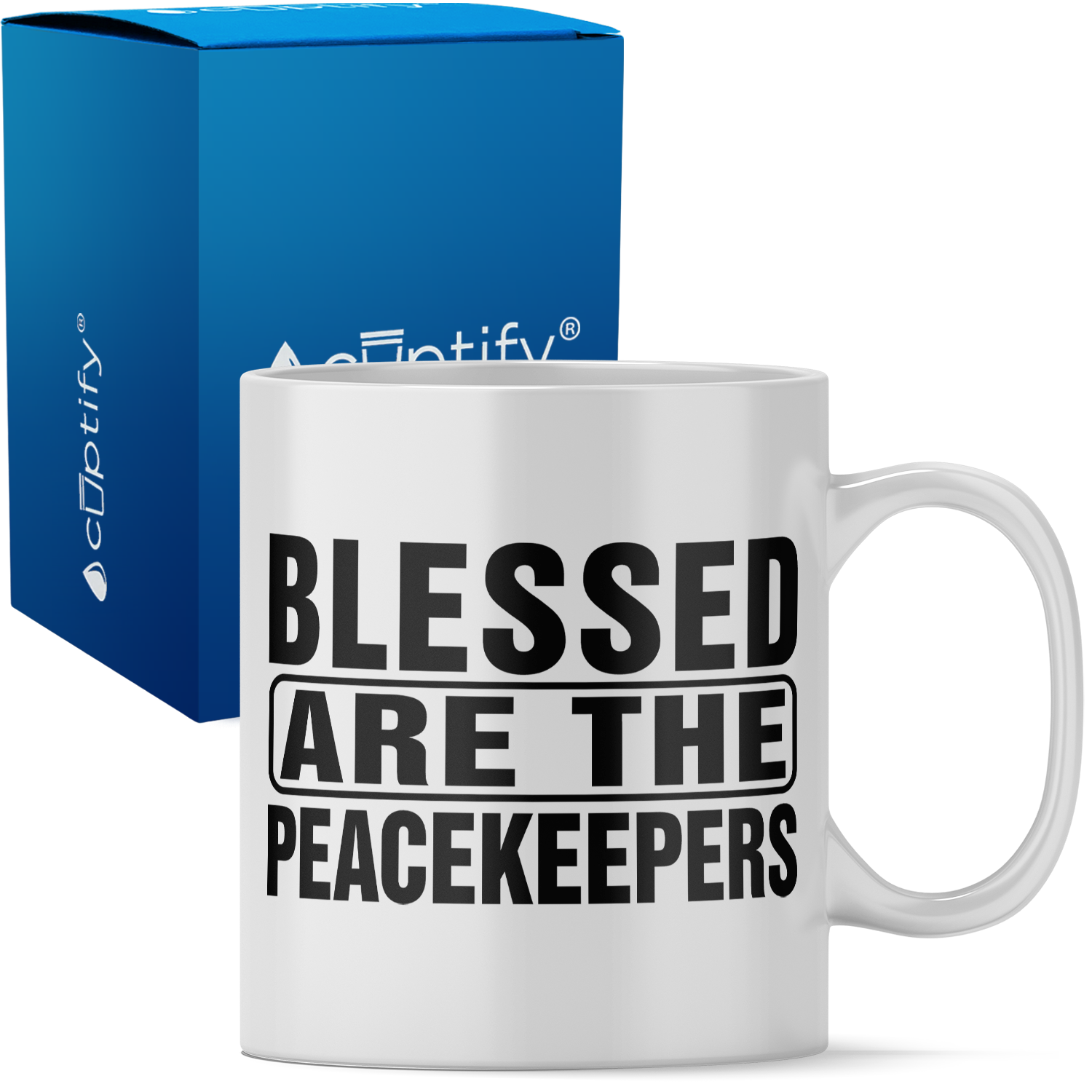 Blessed are the Peacekeepers 11oz Ceramic Coffee Mug