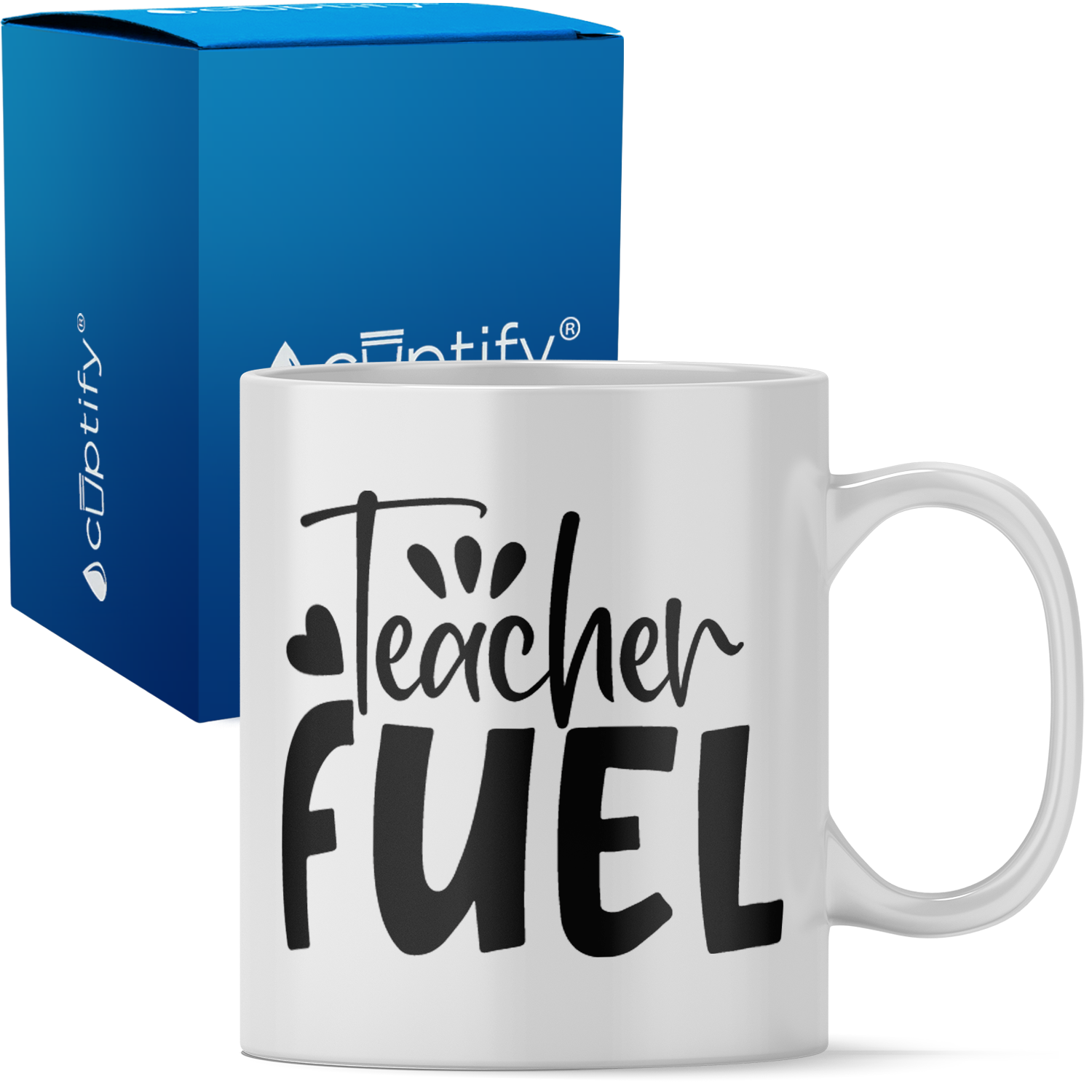 Teacher Fuel 11oz Ceramic Coffee Mug