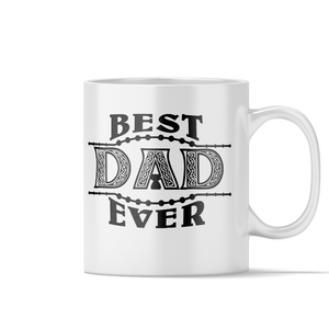 Best Dad Ever 11oz Ceramic Coffee Mug