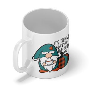 Its the Most Wonderful Time of the Year Gnome Halloween 11oz White Coffee Mug