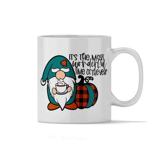 Its the Most Wonderful Time of the Year Gnome Halloween 11oz White Coffee Mug