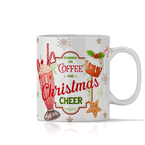 Coffee and Christmas Cheer 11oz Christmas Coffee Mug