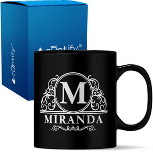 Personalized Elaborate Circle 11oz Coffee Mug