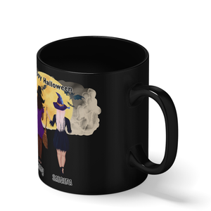 Personalized We Are the Grand Daughters of the Witches on 11oz Ceramic Black Coffee Mug