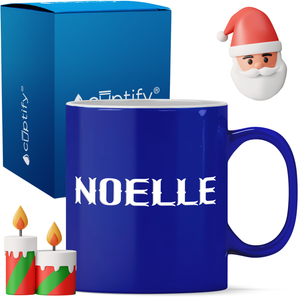 Personalized Claus Christmas Font 11oz Coffee Mug