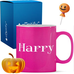 Personalized Wicked Halloween Font 11oz Coffee Mug