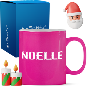 Personalized Claus Christmas Font 11oz Coffee Mug