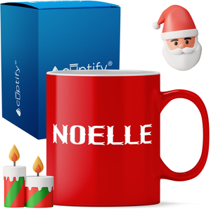 Personalized Claus Christmas Font 11oz Coffee Mug