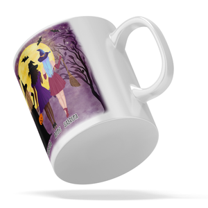 Personalized Best Witches on 11oz Ceramic White Coffee Mug