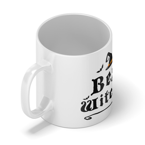 Personalized Best Witches Best Girl Friends on 11oz Ceramic White Coffee Mug