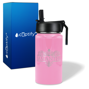 Personalized Vestige Design on 12oz Wide Mouth Bottle