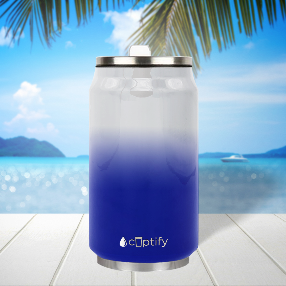 Indianapolis Ombre 12oz Cola Can Bottle