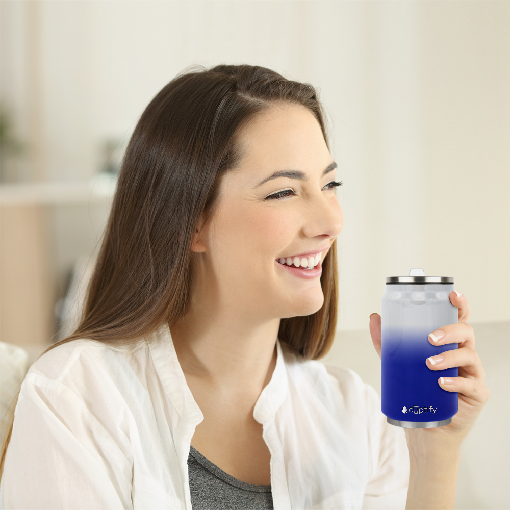 Indianapolis Ombre 12oz Cola Can Bottle