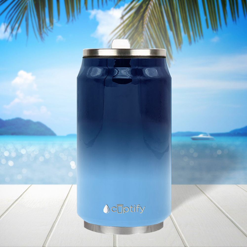 Tennessee Ombre 12oz Cola Can Bottle