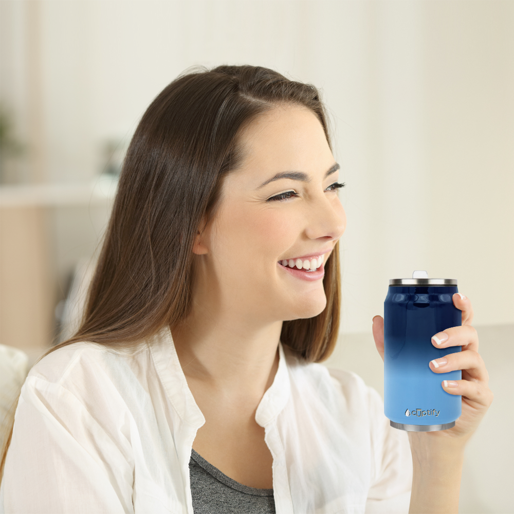 Tennessee Ombre 12oz Cola Can Bottle