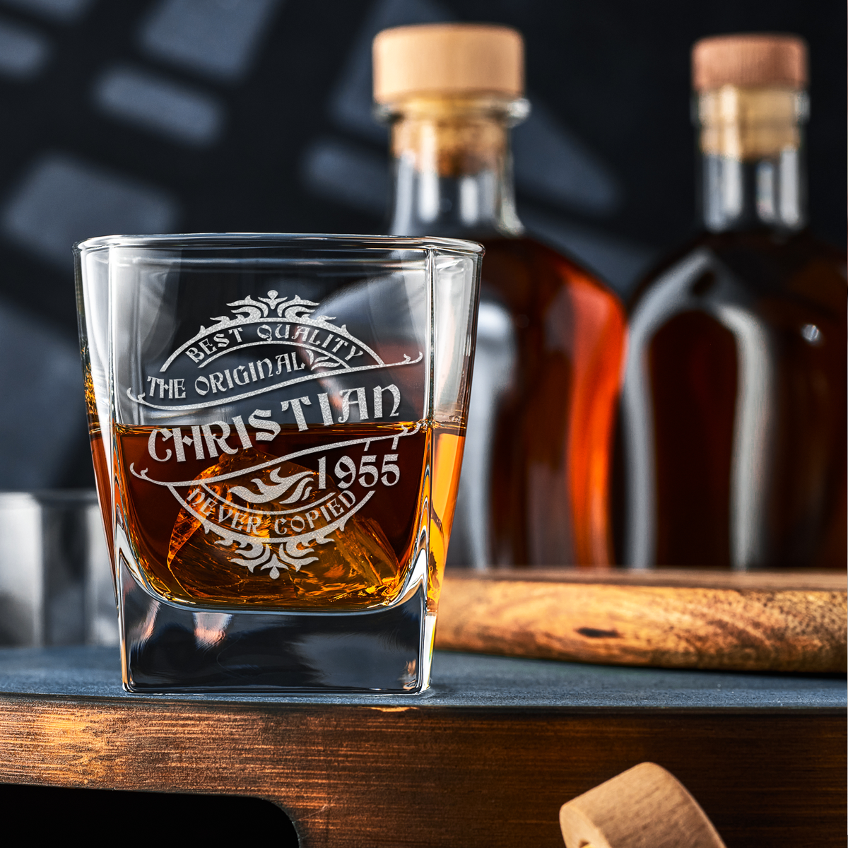 Personalized The Original Never Copied 12oz Double Old Fashioned Glass