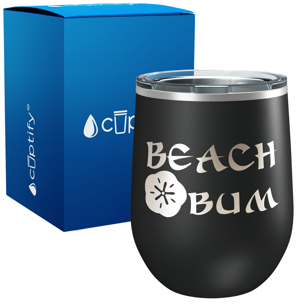 Beach Bum 12oz Beach Wine Tumbler