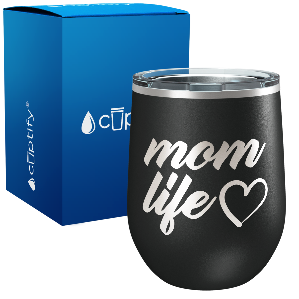 Mom Life 12oz Mom Wine Tumbler