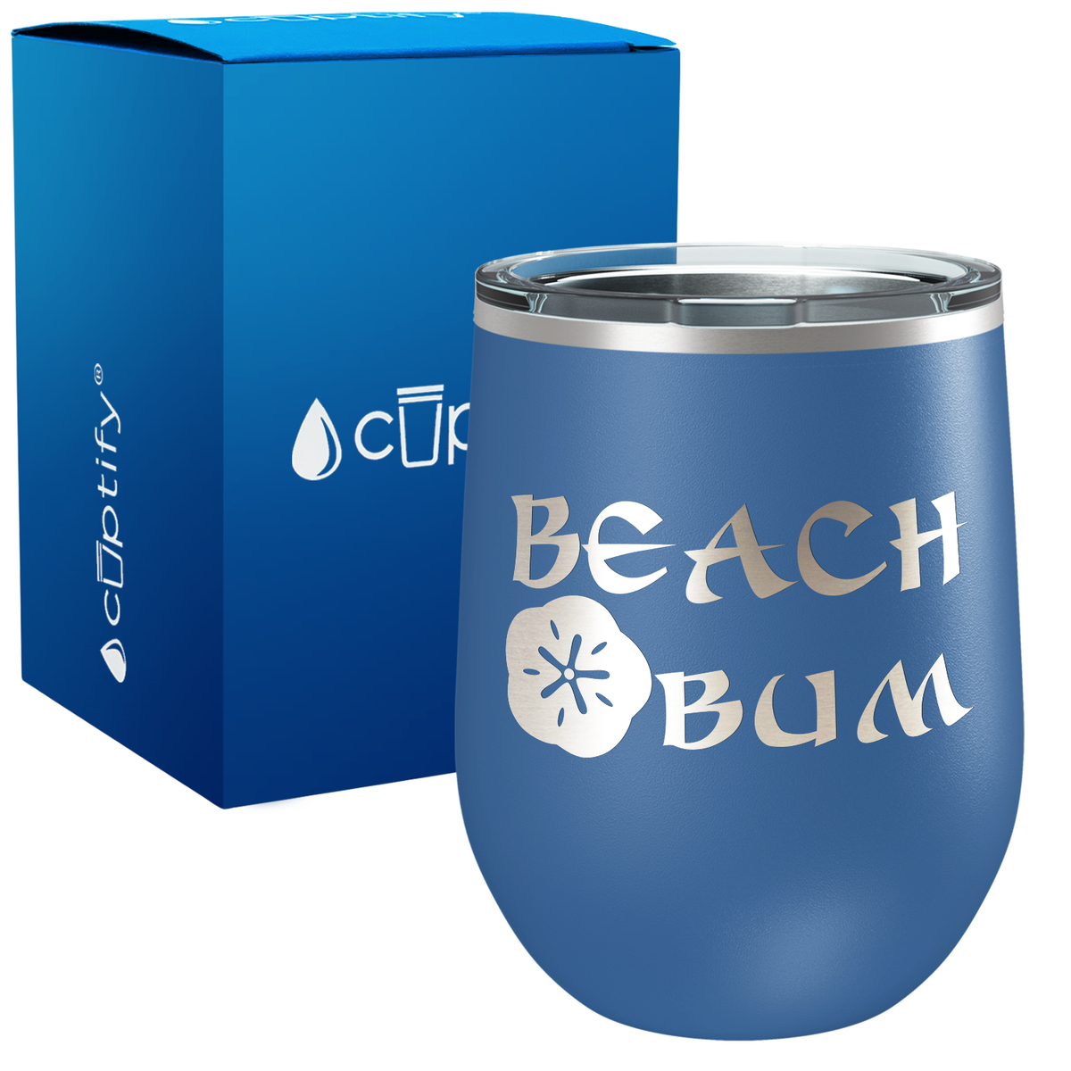 Beach Bum 12oz Beach Wine Tumbler
