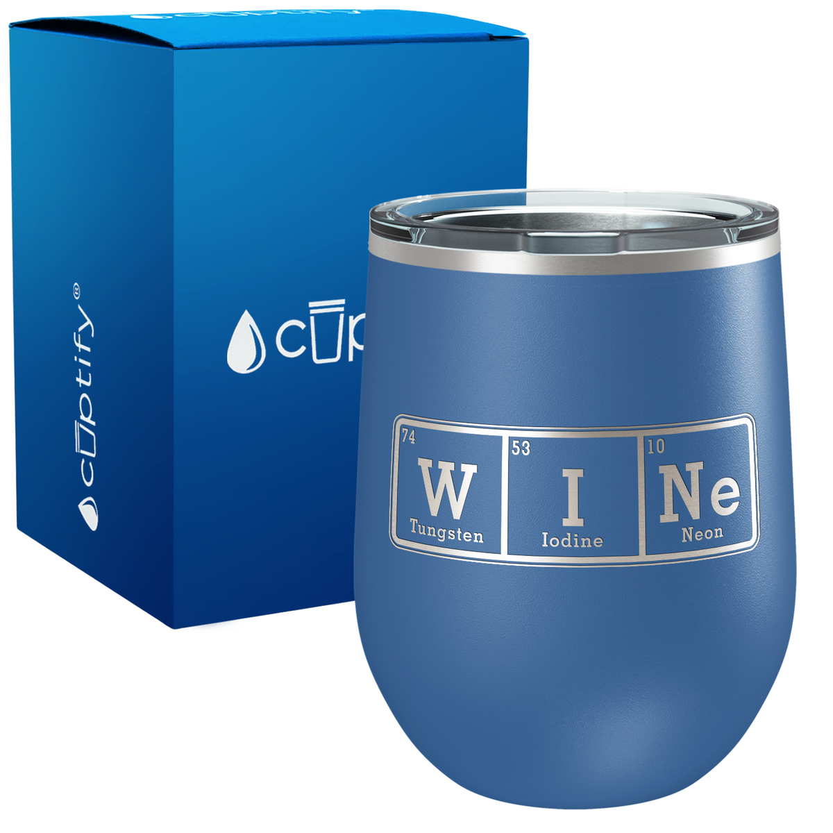 WINe 12oz Funny Wine Tumbler