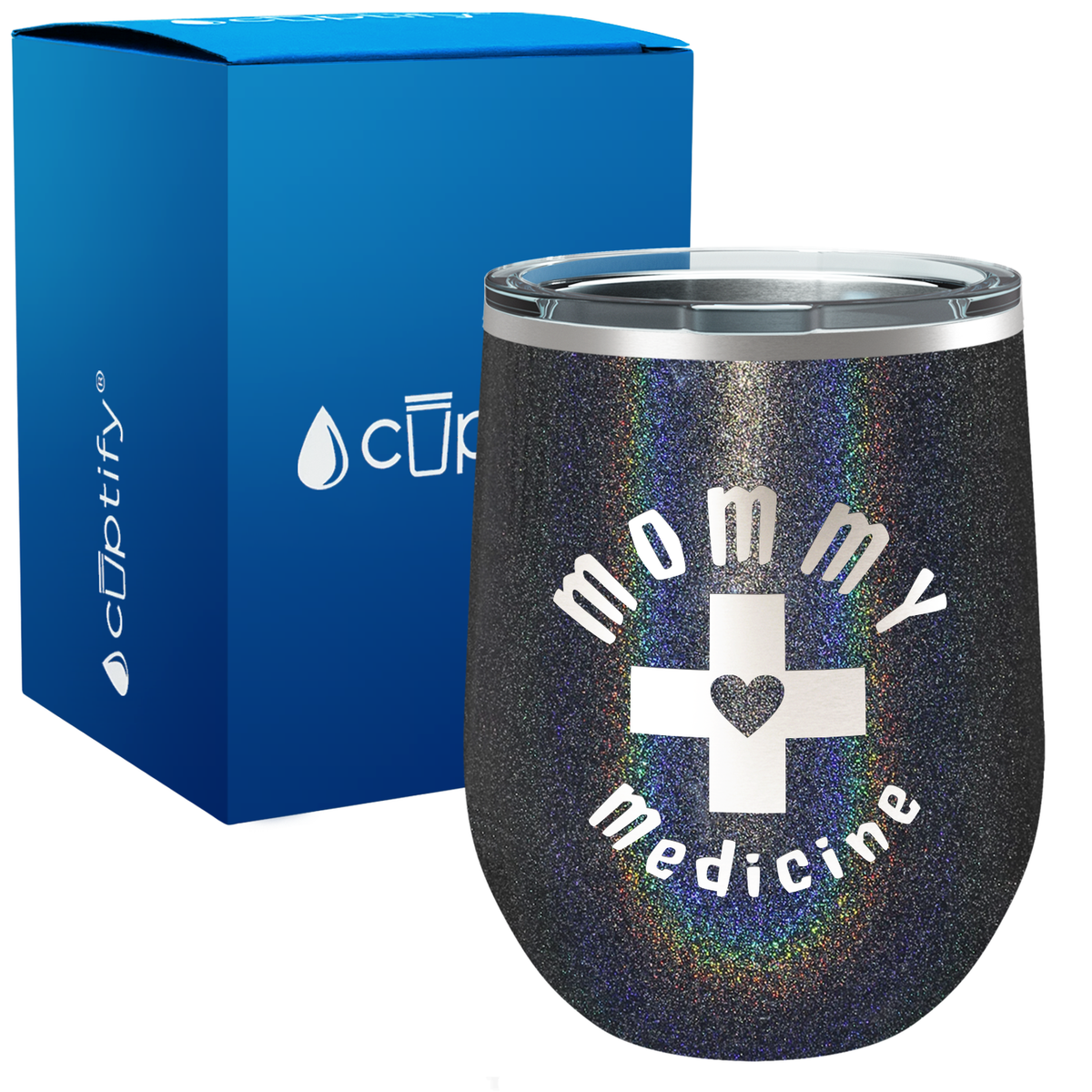 Mommy Medicine 12oz Mom Wine Tumbler