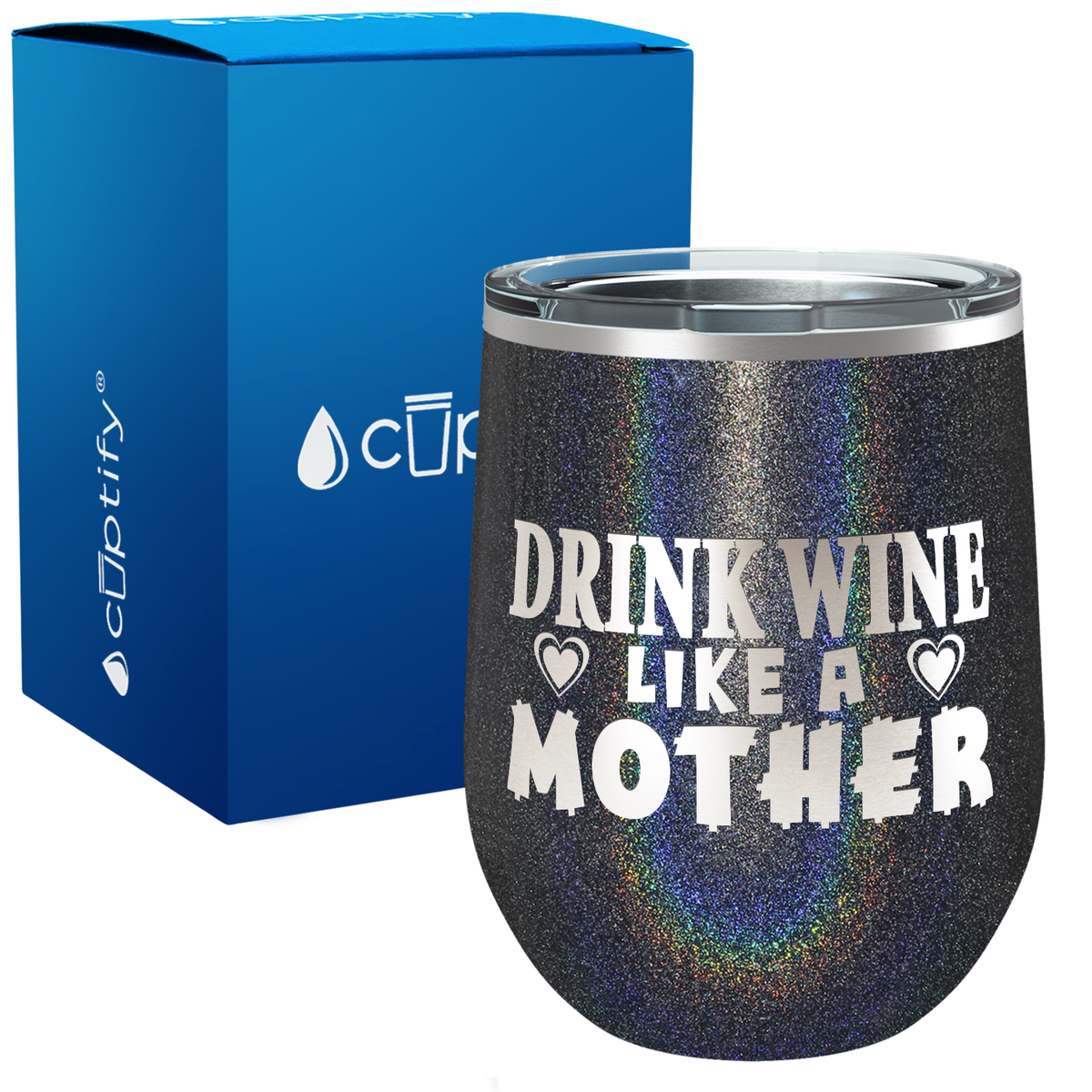 Drink Wine like a Mother 12oz Funny Wine Tumbler
