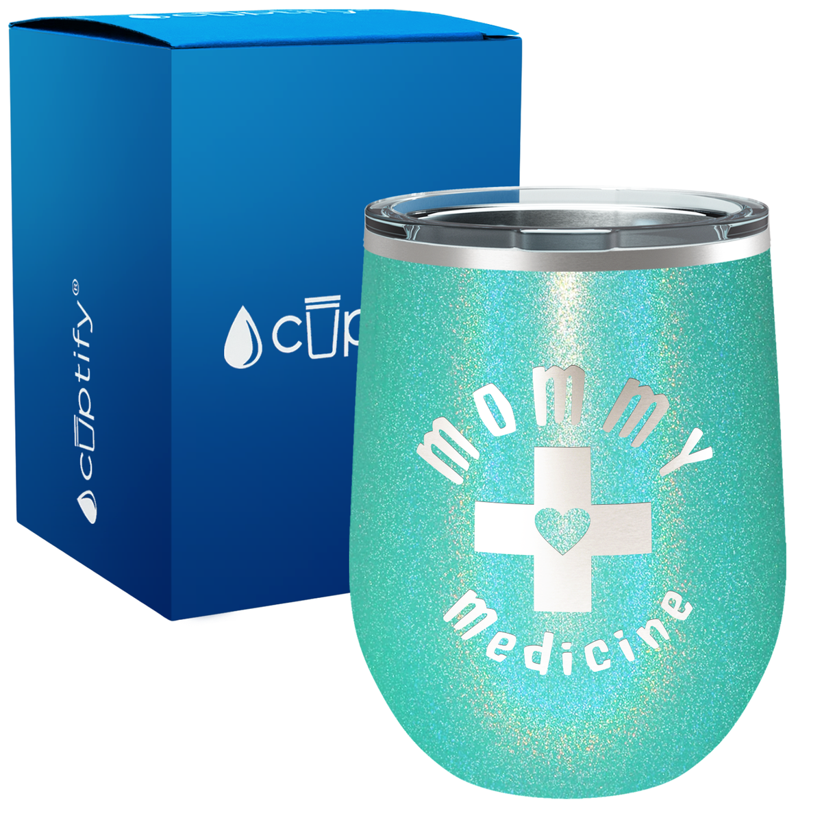 Mommy Medicine 12oz Mom Wine Tumbler