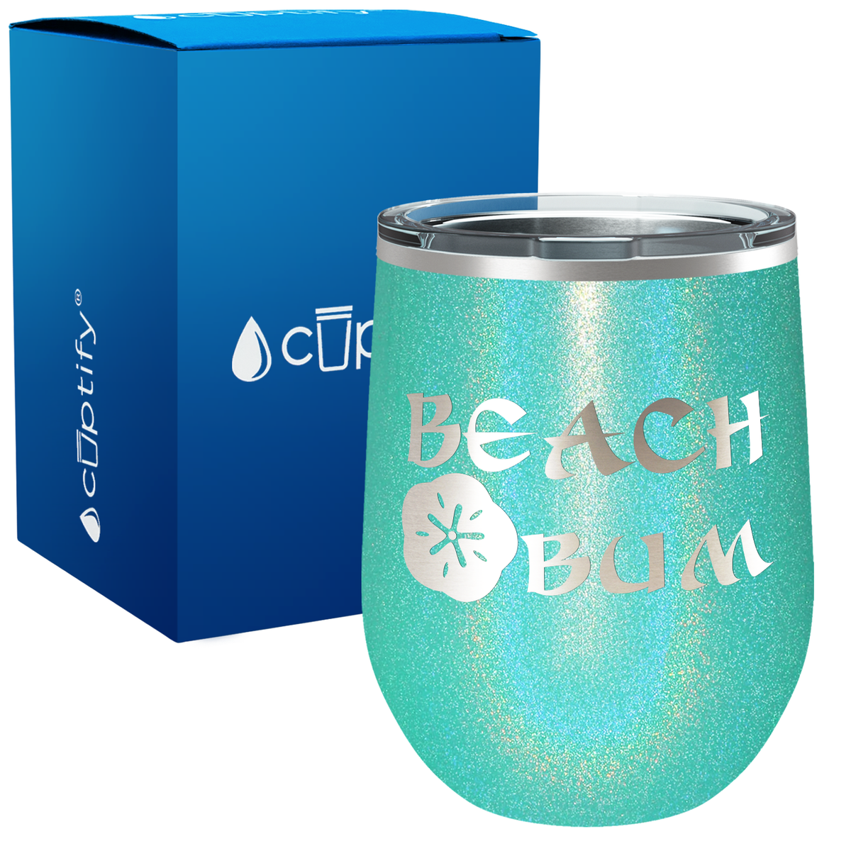 Beach Bum 12oz Beach Wine Tumbler