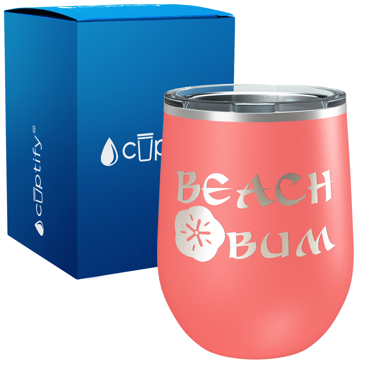 Beach Bum 12oz Beach Wine Tumbler