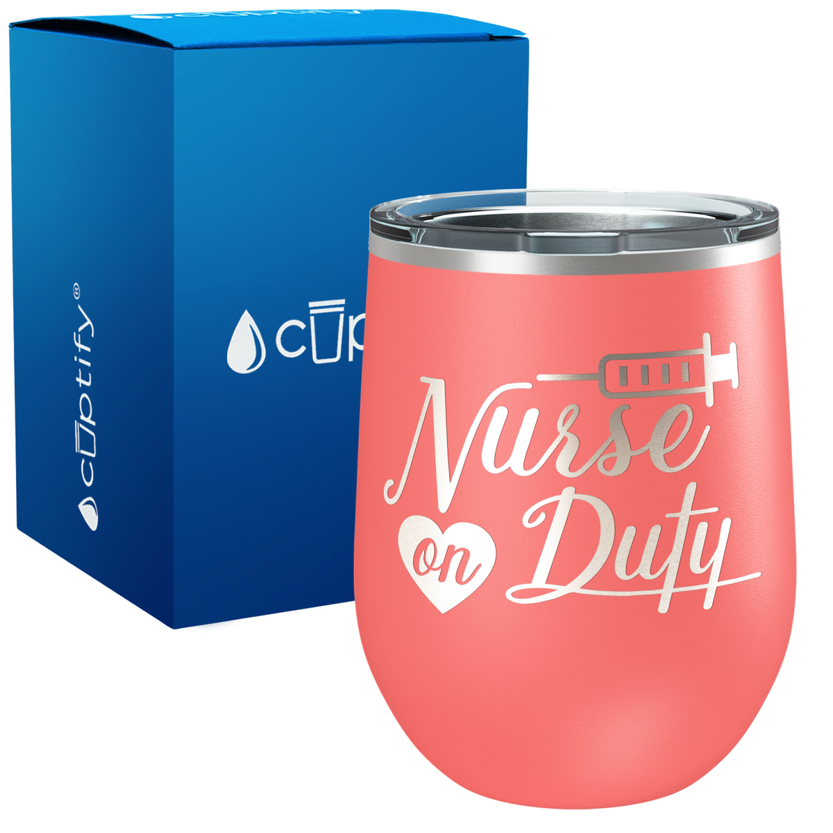 Nurse on Duty 12oz Nurse Wine Tumbler