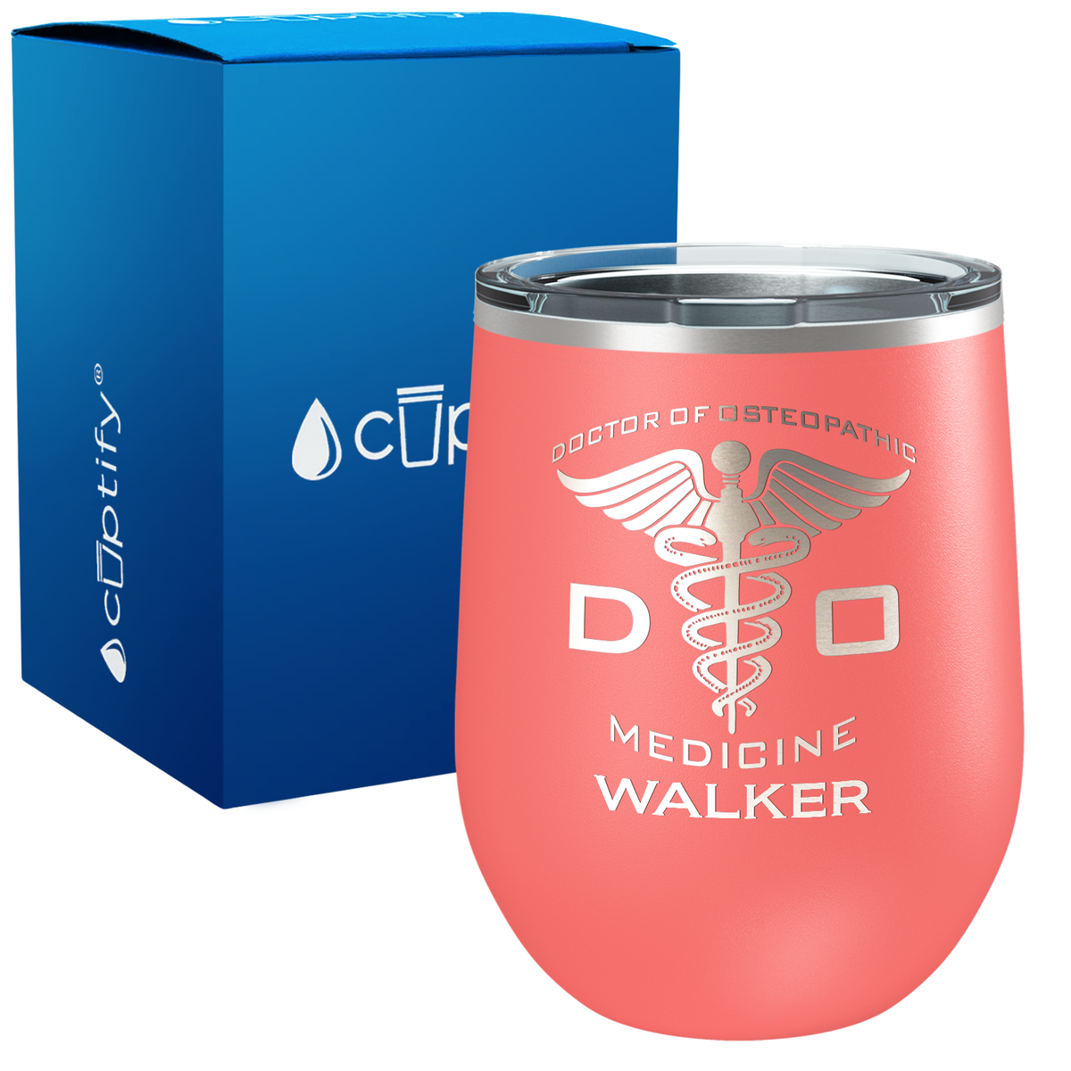Doctor of Osteopathic Medicine 12oz Medical Wine Tumbler