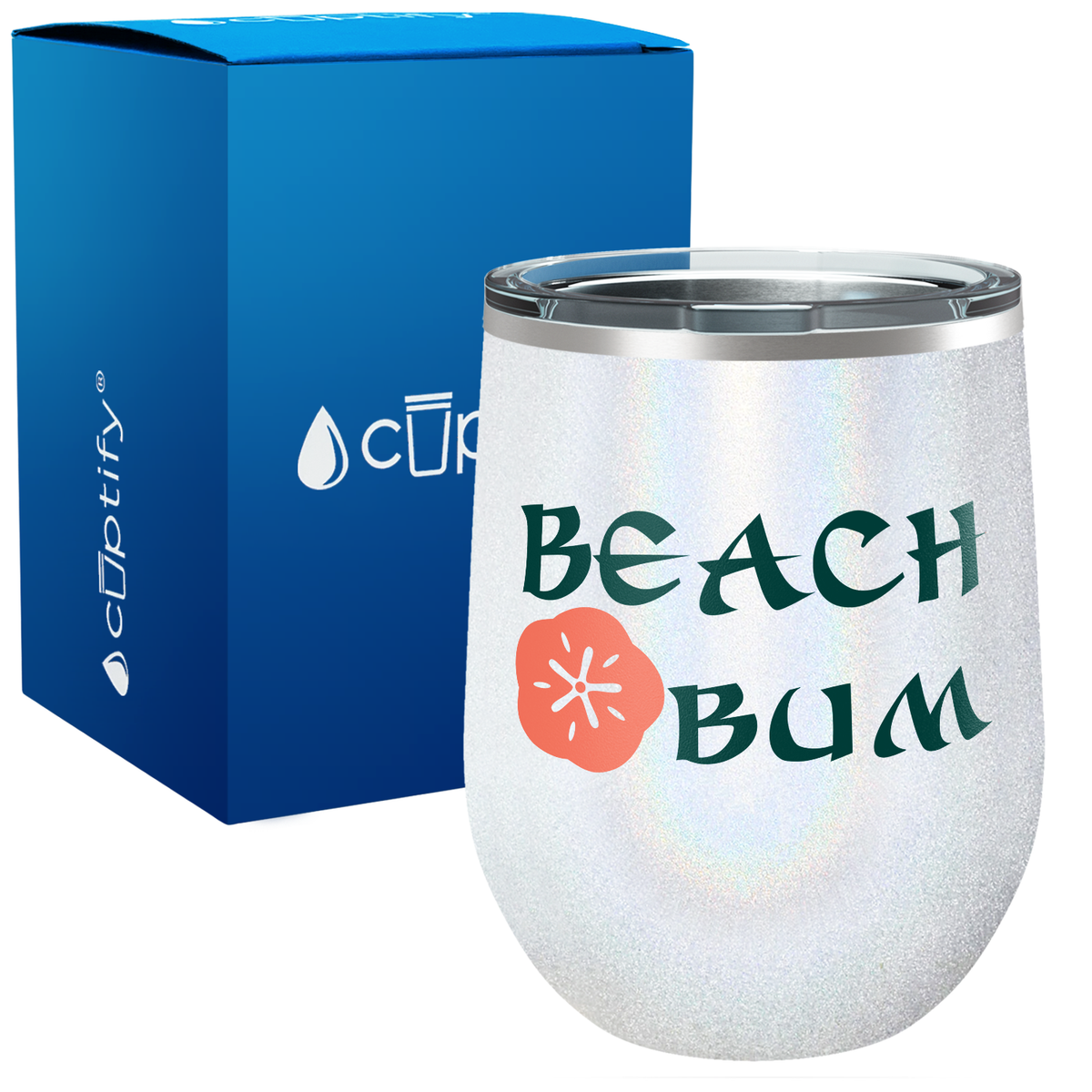 Beach Bum 12oz Beach Wine Tumbler