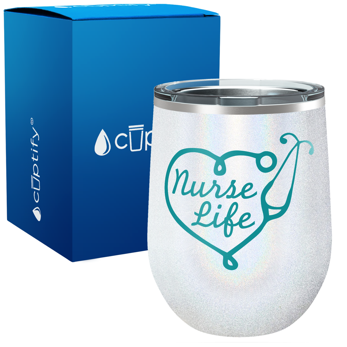 Nurse Life 12oz Nurse Wine Tumbler