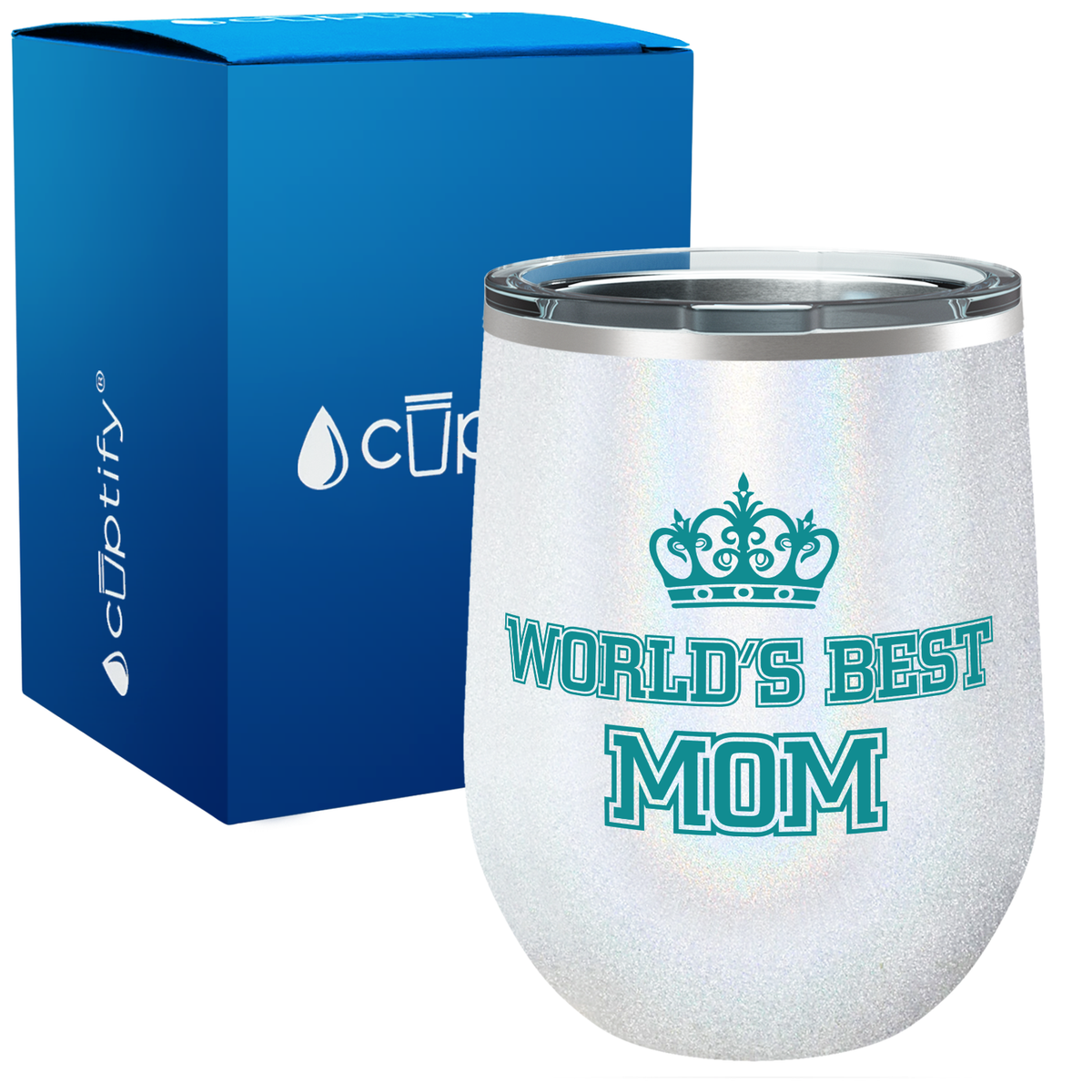World's Best Mom 12oz Mom Wine Tumbler