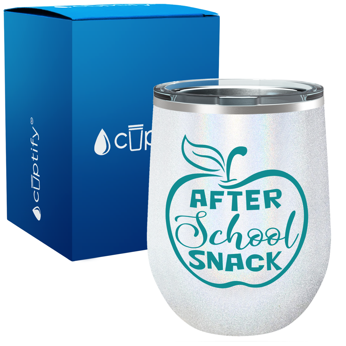 After School Snack 12oz Teacher Wine Tumbler