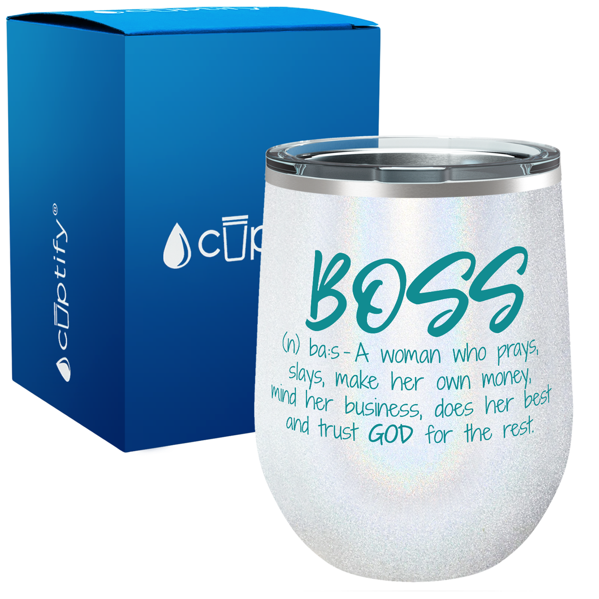 Boss Definition 12oz Boss Wine Tumbler