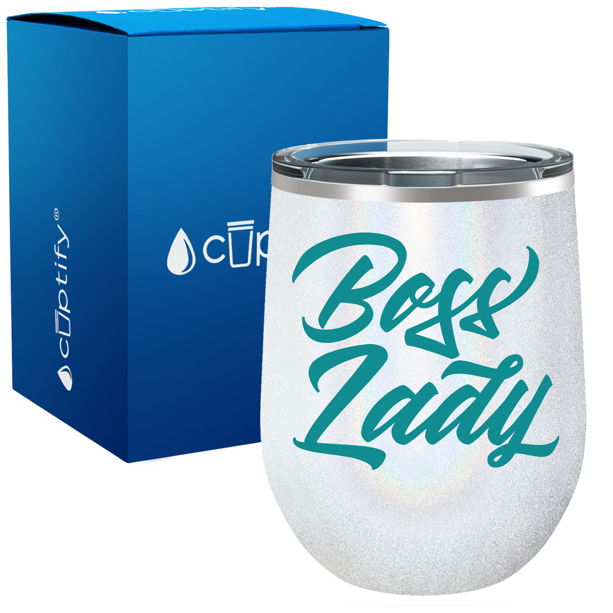 Boss Lady 12oz Boss Wine Tumbler