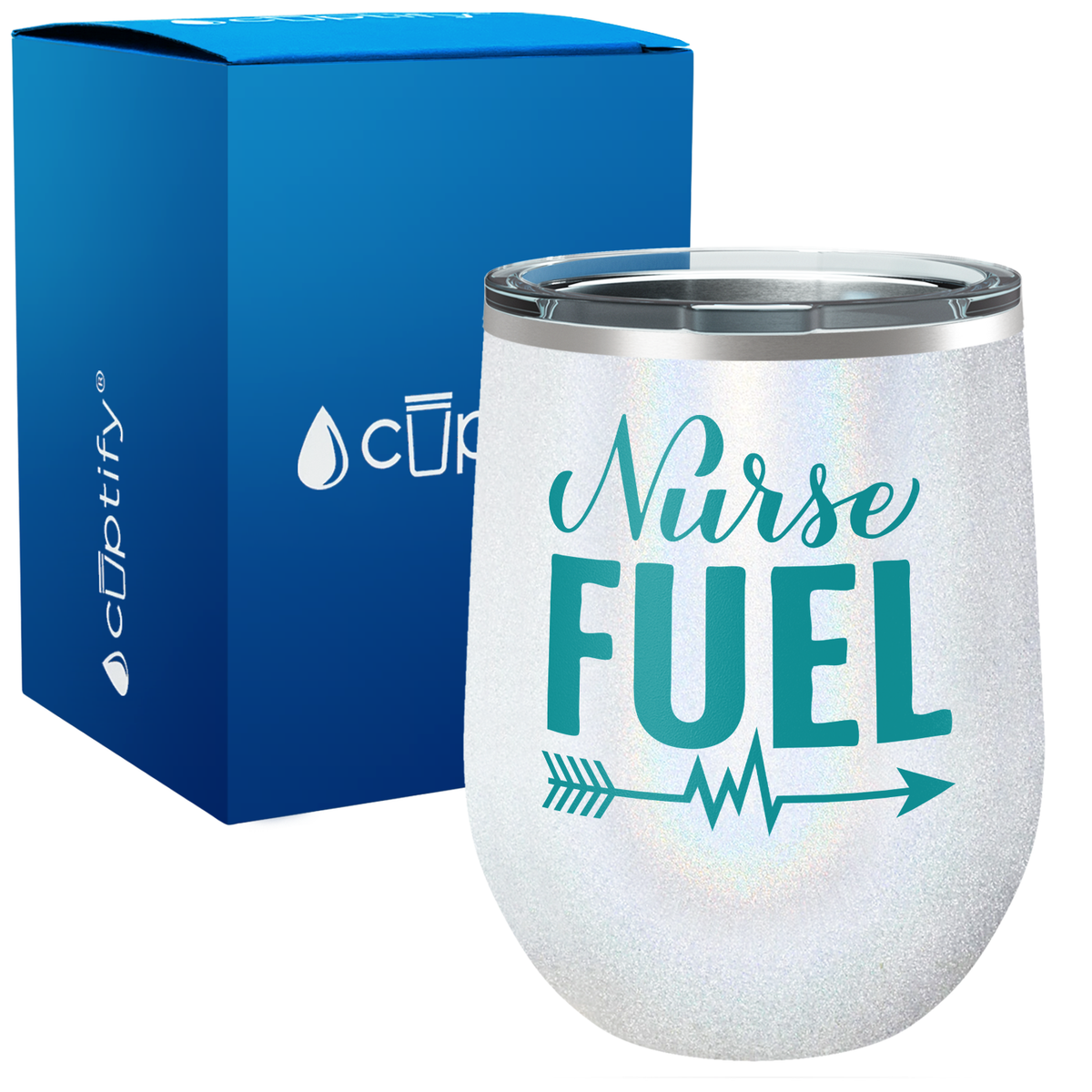 Nurse Fuel 12oz Nurse Wine Tumbler