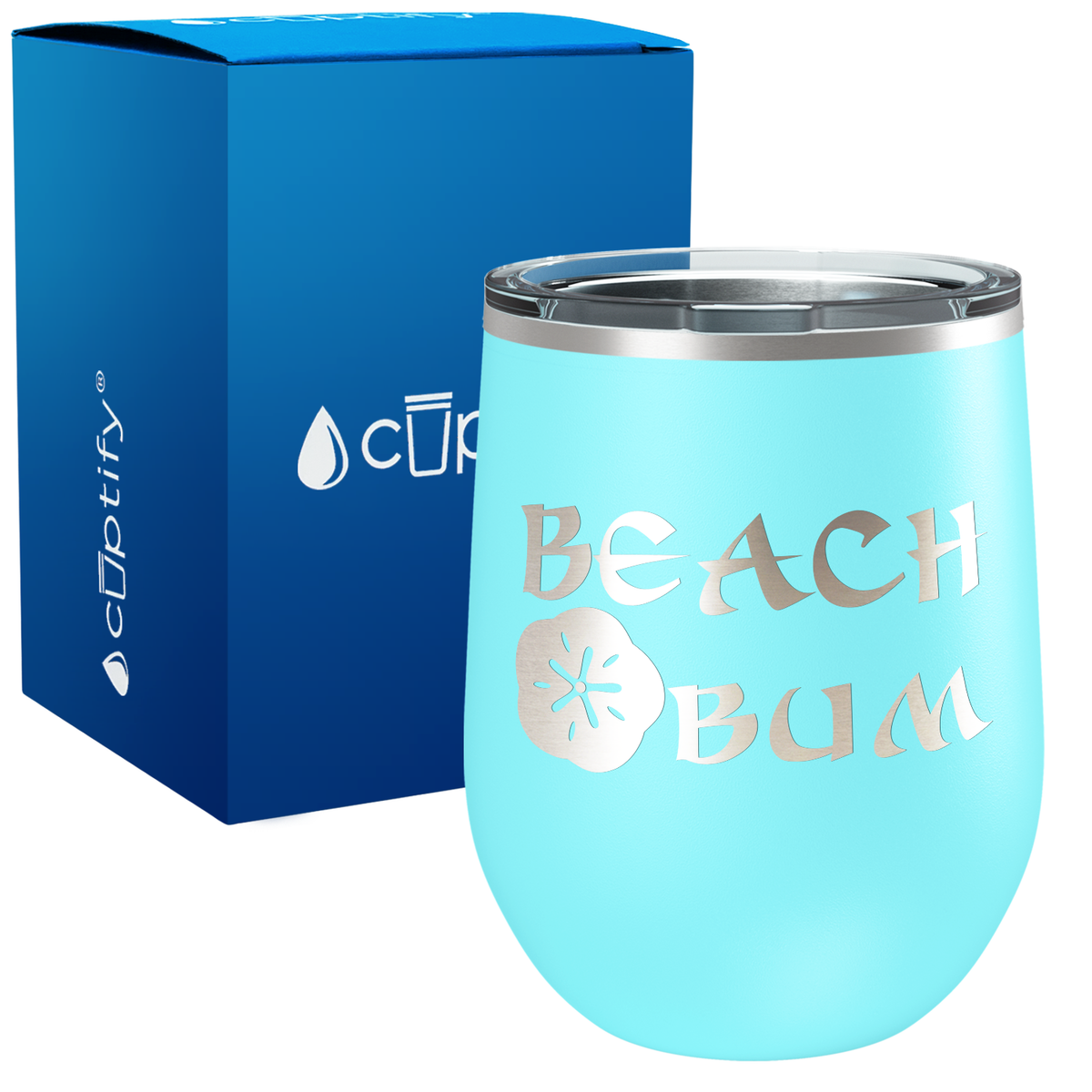 Beach Bum 12oz Beach Wine Tumbler