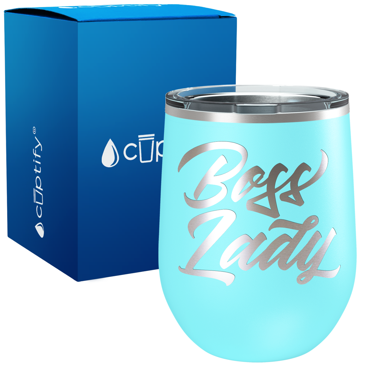 Boss Lady 12oz Boss Wine Tumbler