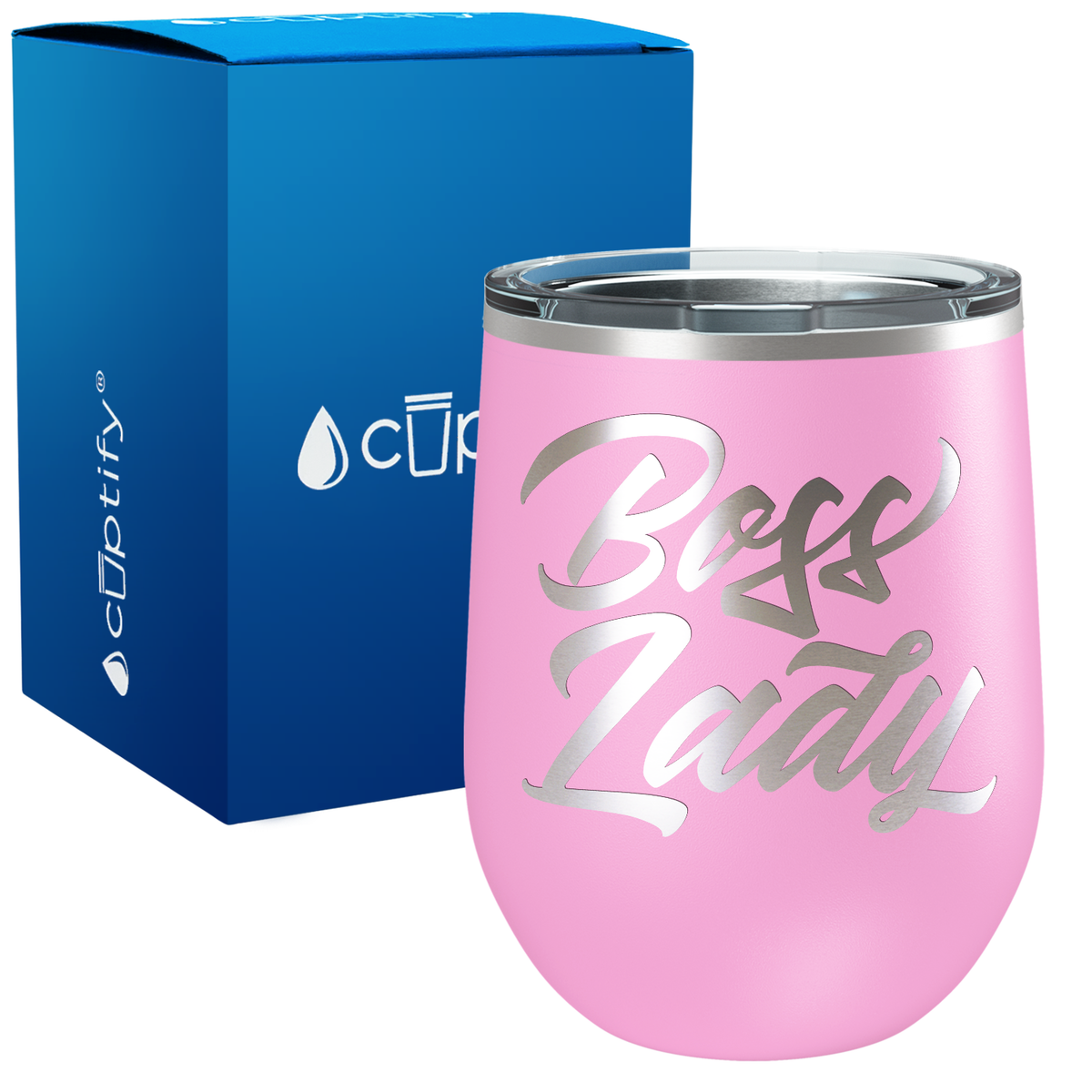 Boss Lady 12oz Boss Wine Tumbler