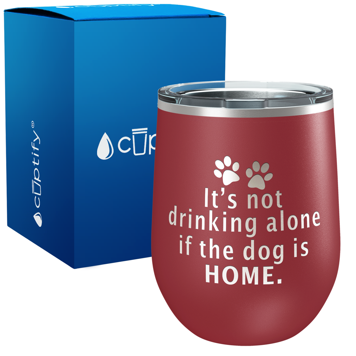 Its Not Drinking Along 12oz Funny Wine Tumbler