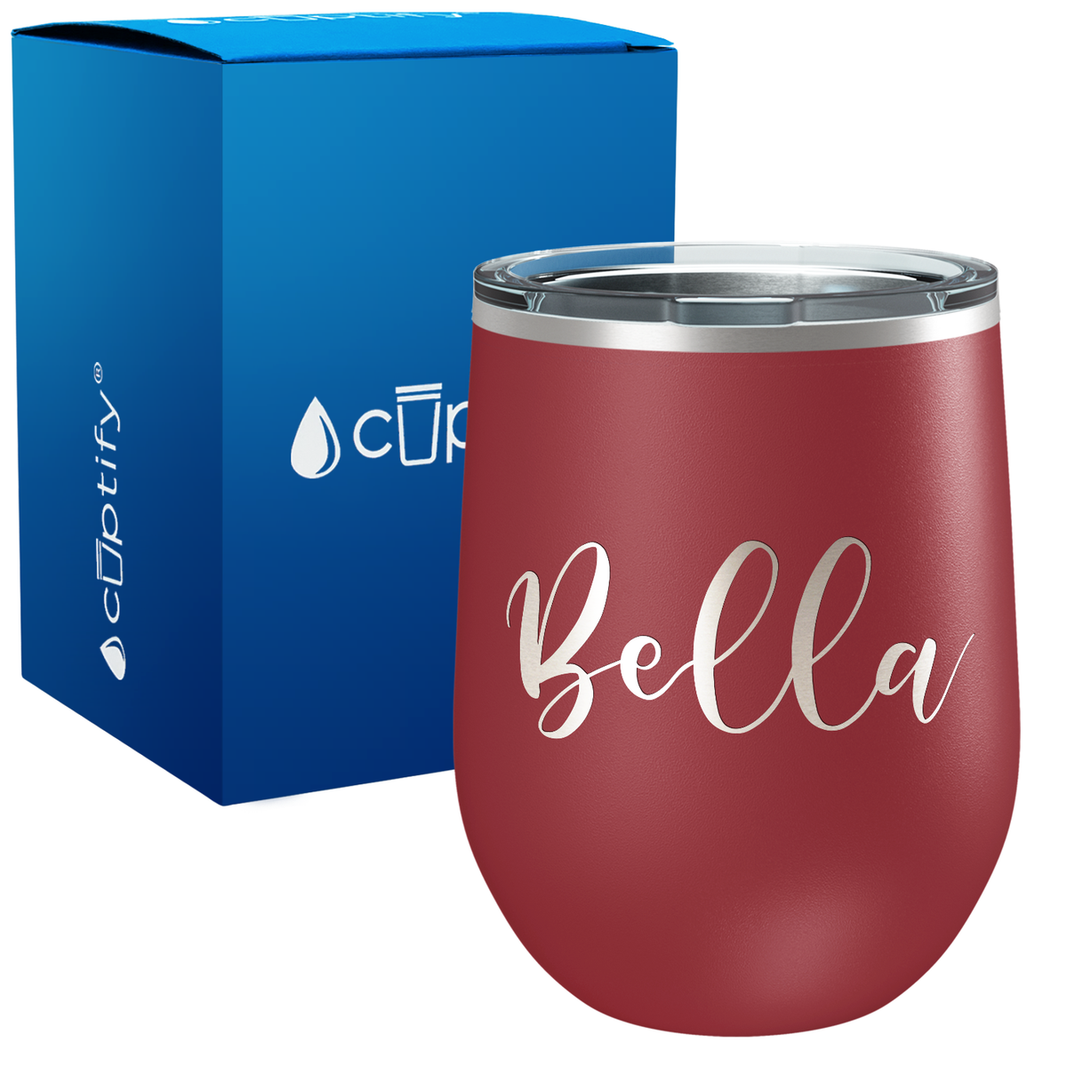 Personalized Bella Style 12oz Wine Tumbler